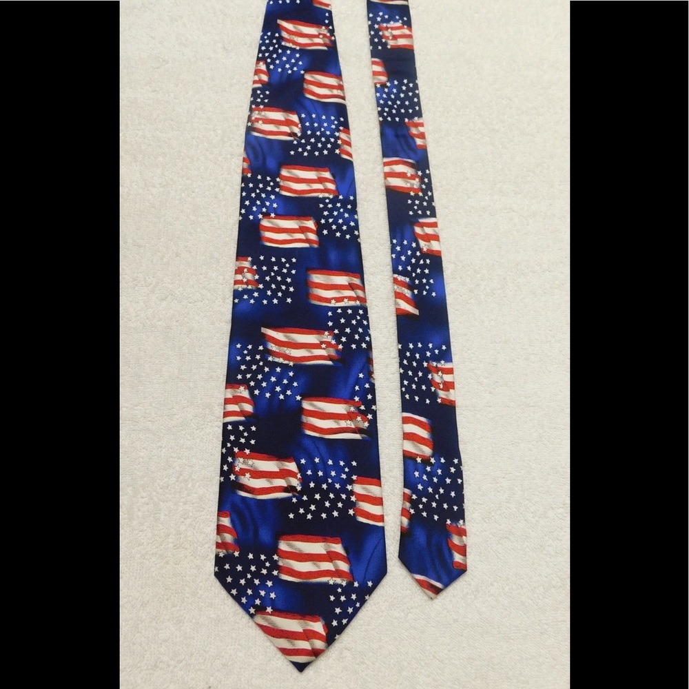 Utopia American Flag Novelty Necktie Tie